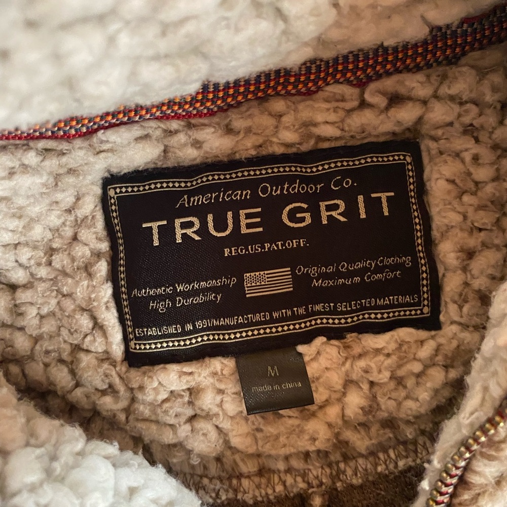 True Grit Pullover, XL, Grey and really soft - Picture 4 of 7